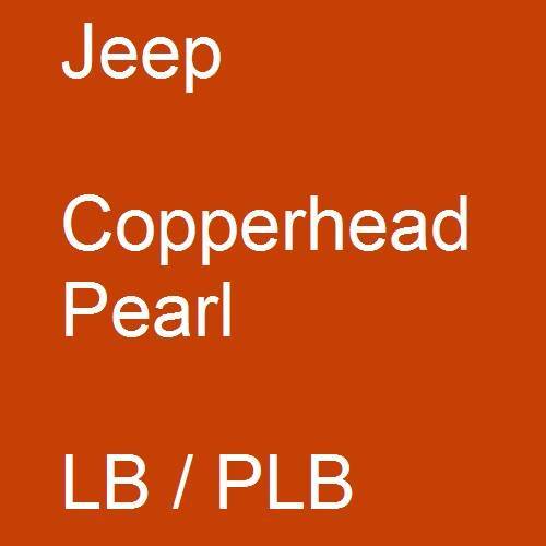 Jeep, Copperhead Pearl, LB / PLB.